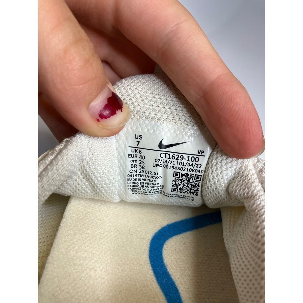 Nike Air Zoom pulse white nursing shoes medical tactical sneakers men's size 7 - Picture 10 of 11